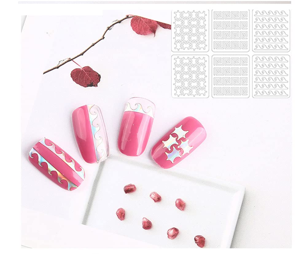 40% OFF Today Only - Nail Stencil Sticker (⭐⭐⭐⭐⭐4.8/5 - 18K Review)