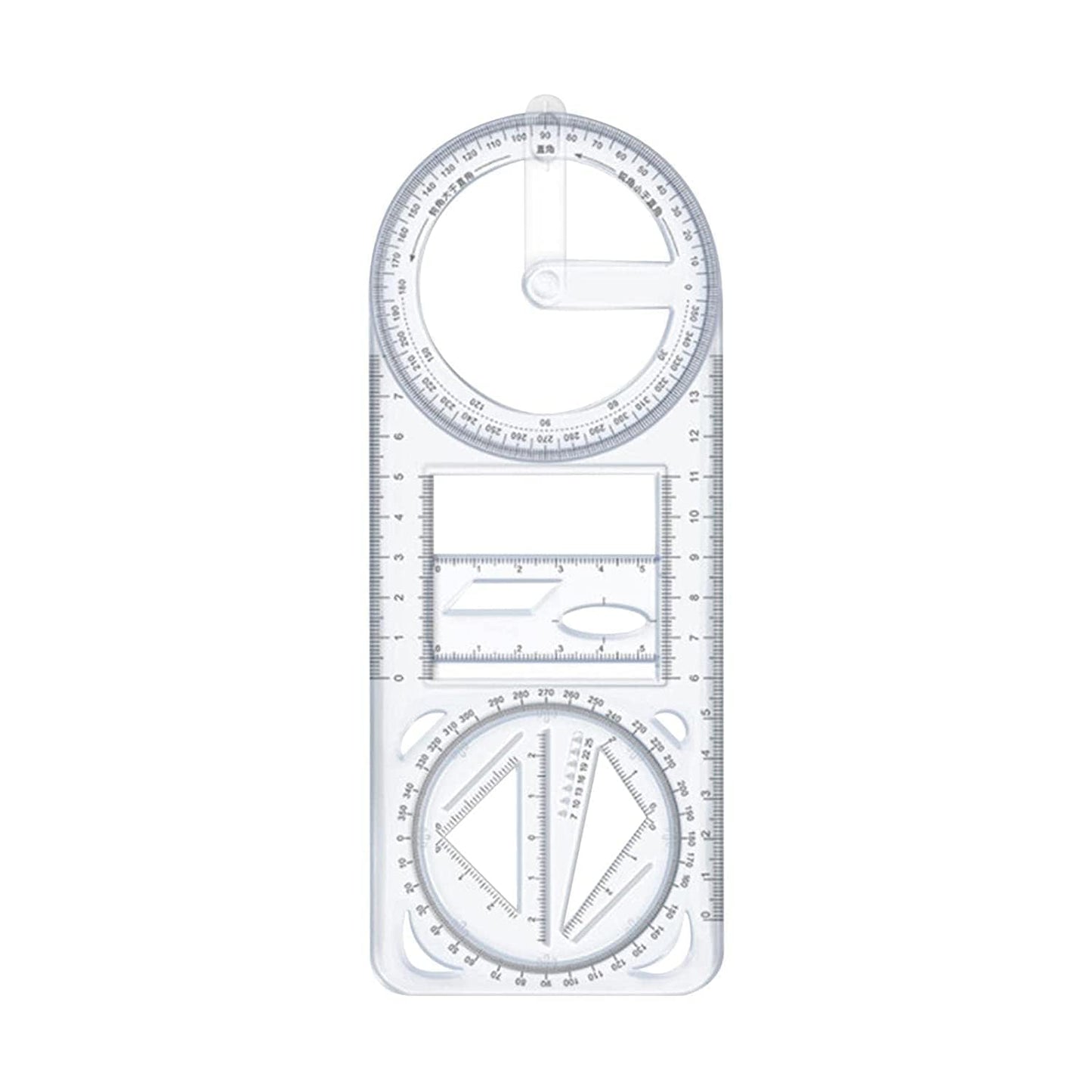 Multi-Functional Geometry Ruler | ⭐⭐⭐⭐⭐4.9/5 ( 65236 - Review )