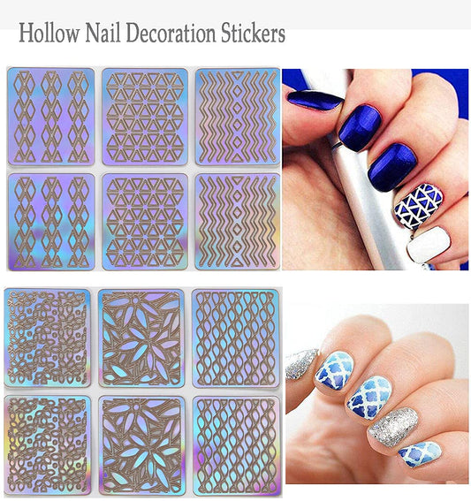 40% OFF Today Only - Nail Stencil Sticker (⭐⭐⭐⭐⭐4.8/5 - 18K Review)