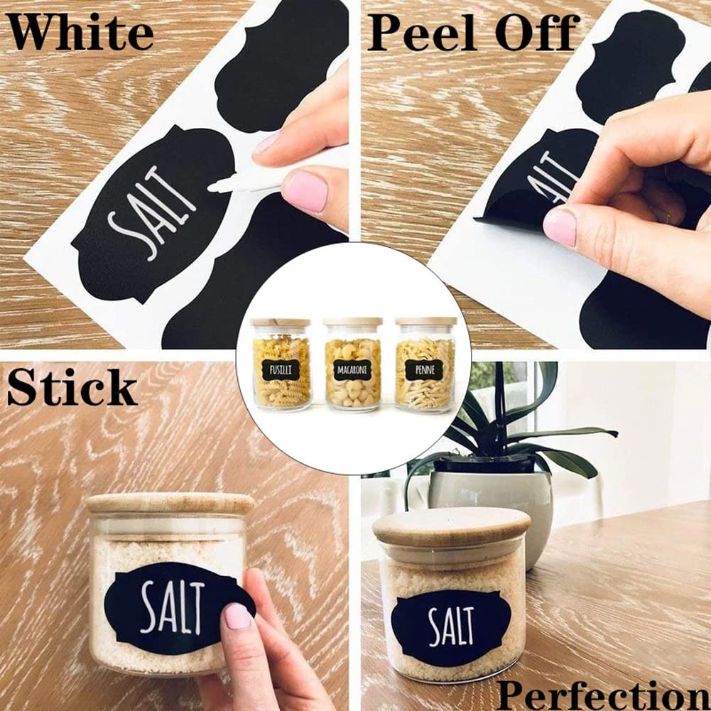 Reusable Chalkboard Labels Set 48 pcs