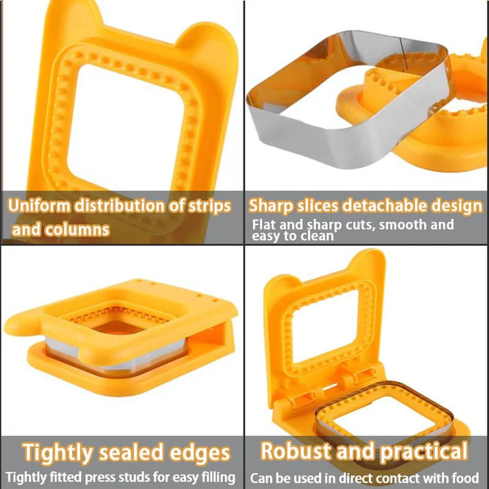 Sandwich Molds Cutter and Sealer | ⭐⭐⭐⭐⭐4.9/5(64564 - Review)