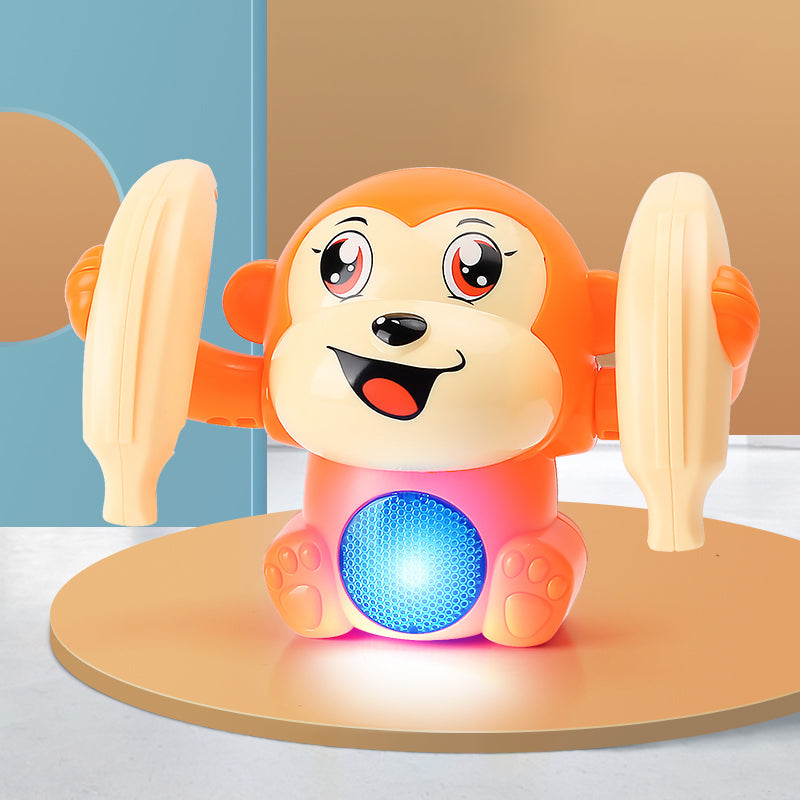 Tumbling Monkey Adventure: Electric Baby Toy with Light and Music