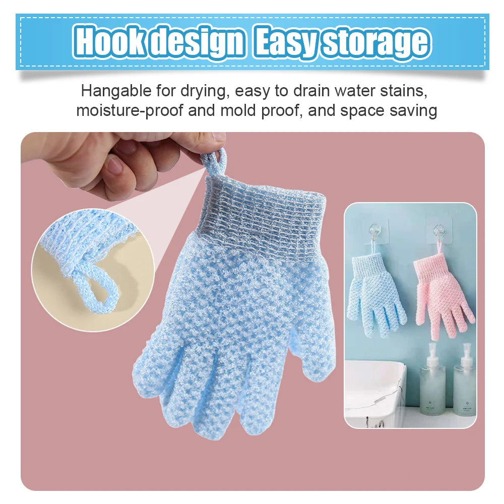 Hot Sale🔥 | Bath Scrub Gloves Skin Moisturizing SPA |⭐⭐⭐⭐⭐4.9 - 59K-Review