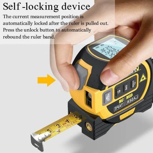 3-In-1 Infrared Laser Tape Measuring