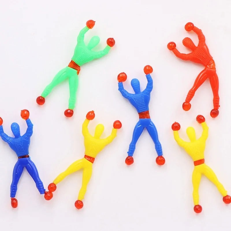 Sticky Spiderman children's toy wall climber