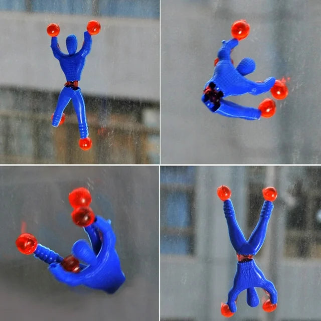 Sticky Spiderman children's toy wall climber