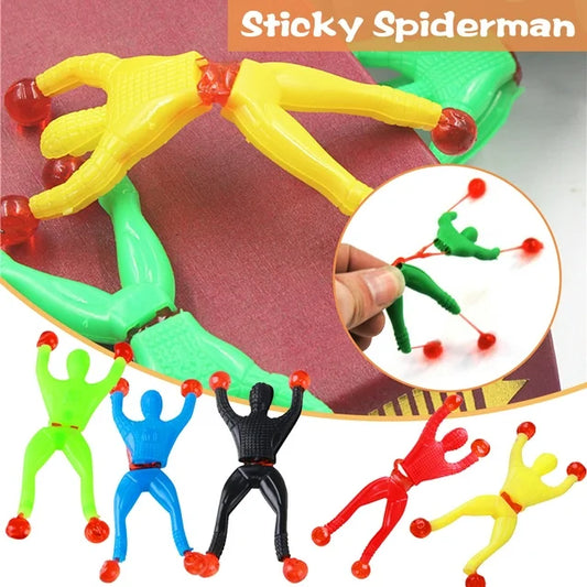 Sticky Spiderman children's toy wall climber