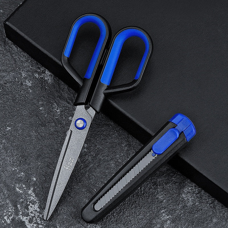 2 in 1 Scissors Knife Cutter - Today Sale (30% OFF)