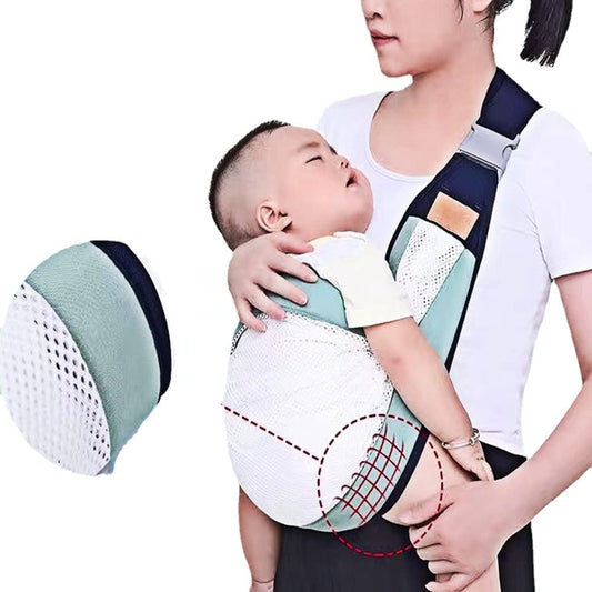 Easy Pain-Free Snap-On Baby Sling Carrier